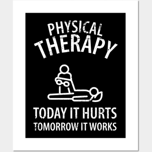 physiotherapist physical therapy gift saying funny Posters and Art